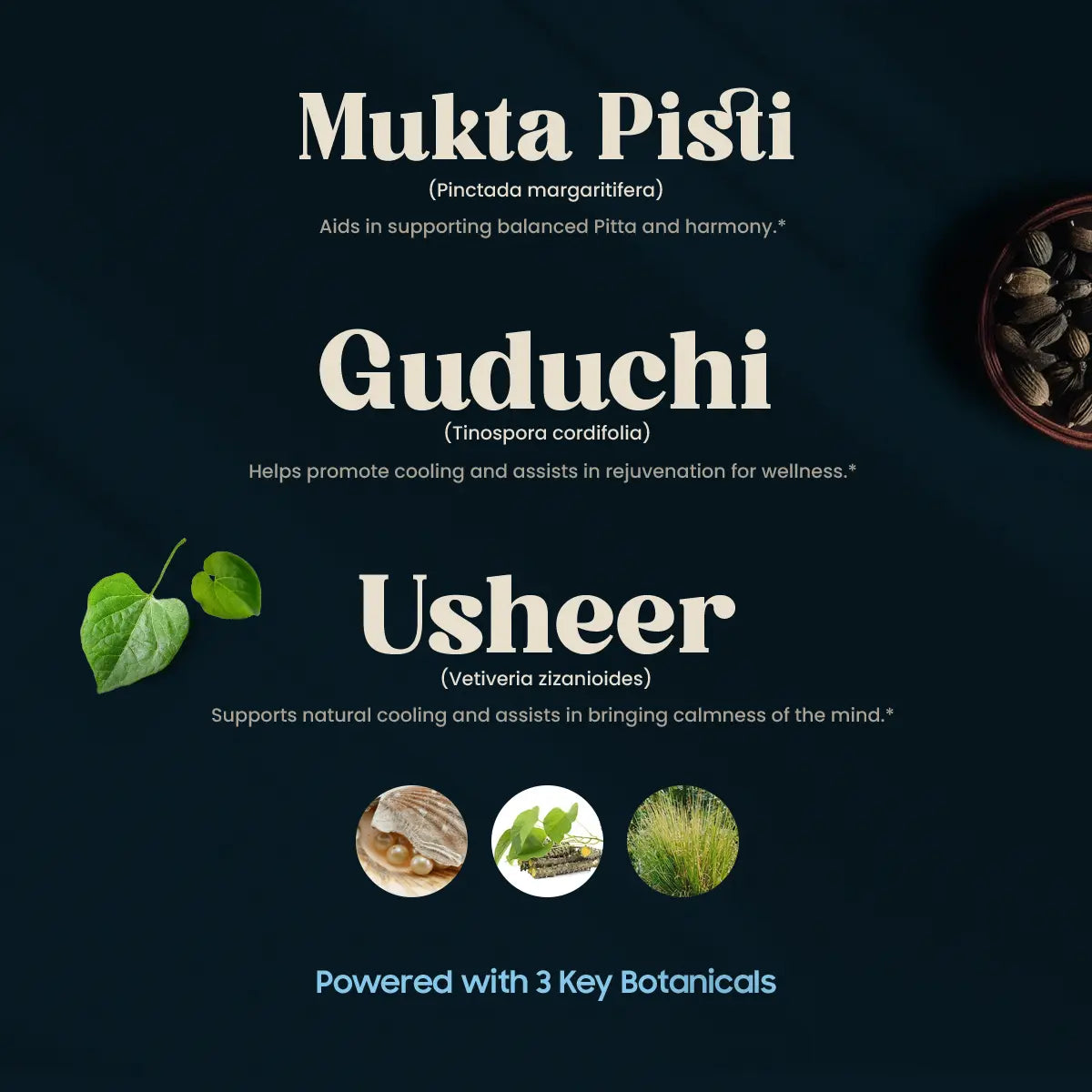 Pittashamak 3 Key Botanicals